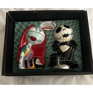 Disney Nightmare Before Christmas Salt & Pepper Shakers Jack Sally Halloween New